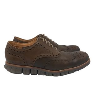 Cole Haan Men's Zerogrand Wing Ox Leather Oxford Size 10M